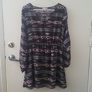 Aztec print Dress